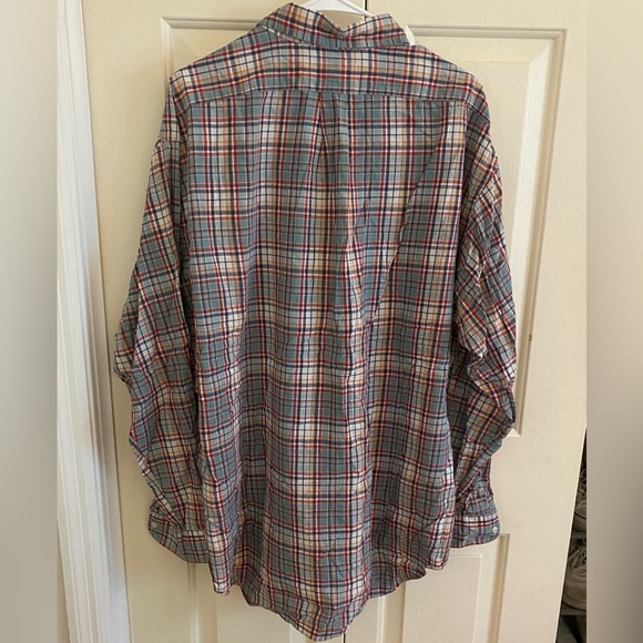 Multi color plaid polo by Ralph Lauren MENS XL Blake - Picture 2 of 3
